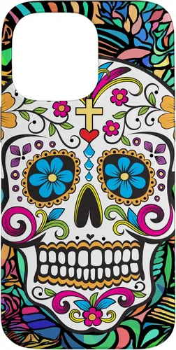 Vista 20 de Funda para iPhone 11 Pro Max Day of the Dead Sugar Skull