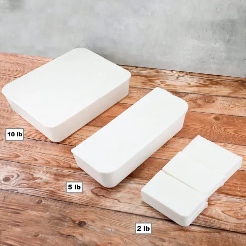 Vista 3 de Primal Elements Triple Butter Soap - Base de jabón de glicerina hidratante para derretir y verter para manualidades y hacer jabón, fácil de cortar