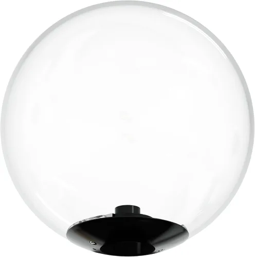 Vista 11 de KASTLITE Accesorio de iluminación combinado de poste de lámpara Lente acrílica blanca de 14 pulgadas con clips de ala de ajuste blancos Se