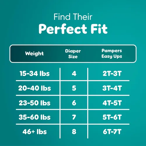 Vista 12 de Easy Ups - Pantalones de entrenamiento para niñas y niños, talla 4 (2T3T), 25 unidades, ropa interior de entrenamiento absorbente Bluey, hasta un