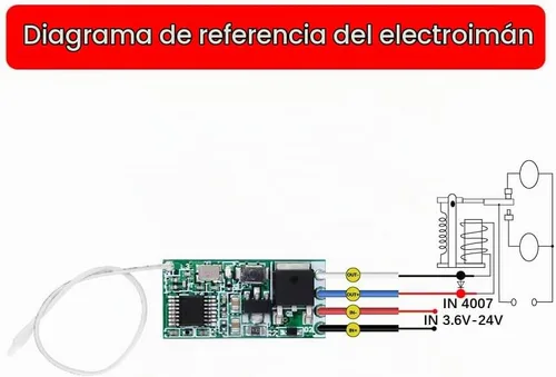 Vista 5 de QIACHIP Interruptor de Control Remoto RF Inalámbrico Universal de 433MHz DC 6V 12V 24V 1CH Canal Relé Interruptores de Control Remoto RF Inalámbrico