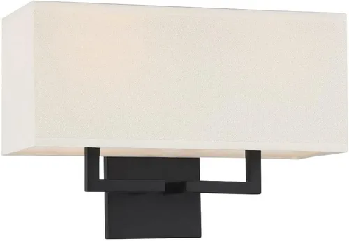 Vista 2 de GEORGE KOVACS P472-66A Apliques de dos luces para montaje en pared, carbón