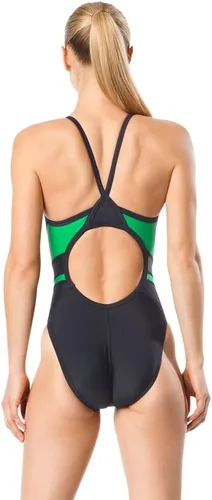 Vista 4 de Speedo Women's Swimsuit One Piece PowerFlex Flyback Solid Adult Team