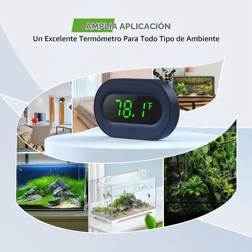 Vista 4 de PAIZOO Batería reemplazable de alta precisión digital del termómetro