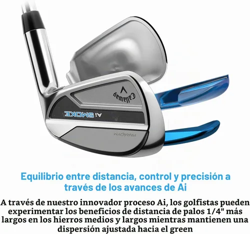 Vista 3 de Juego de hierros Callaway Golf Paradym AI Smoke