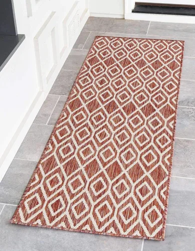 Vista 29 de Jill Zarin Outdoor Collection - Alfombra de área - Turcas y Caicos (2' 2" x 3' 1" Rectángulo Beige/Marrón)