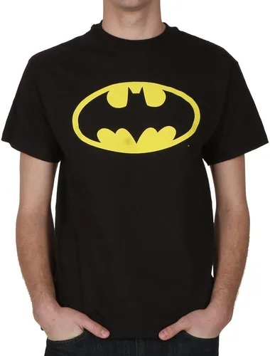 Vista 4 de DC Comics Batman - Camisa con logotipo básico para hombre