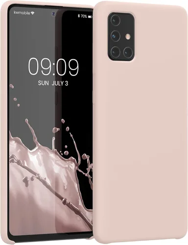 Vista 31 de kwmobile Funda Compatible con Samsung Galaxy A14 5G - Funda de teléfono de TPU y silicona con acabado suave - Verde Lima