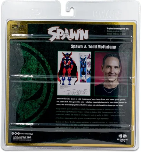 Vista 14 de McFarlane Toys - Figura de acción de Spawn & Todd McFarlane de 7 pulgadas, 2 unidades, 30 aniversario
