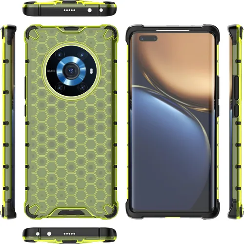 Vista 75 de Funda para Honor Magic3 5G, funda para Honor Magic3 5G Case 2 en 1 Funda para teléfono Negro