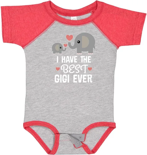 Vista 12 de inktastic Best Gigi Grandma Ever Grandchild Baby Bodysuit 0040 Negro