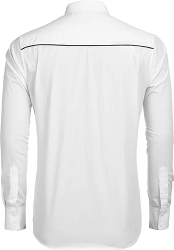 Vista 3 de COOFANDY Men's Western Shirts Long Sleeve Slim Fit Embroideres Cowboy Casual Button Down Shirt