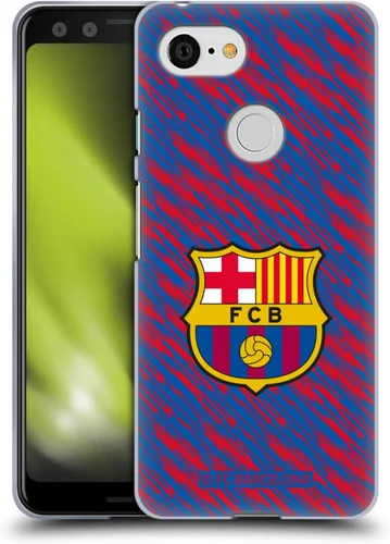 Vista 12 de Head Case Designs Funda de gel con licencia oficial del FC Barcelona Barca Crest Patterns [protección de grado militar] compatible con Google Pixel 3