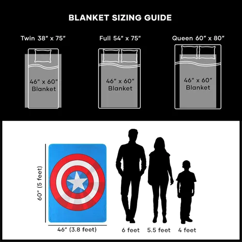 Vista 7 de Northwest Avengers Micro Raschel Throw