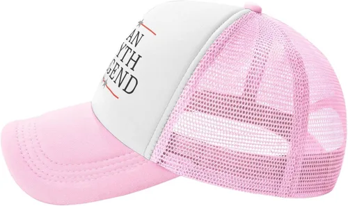 Vista 8 de Trucker Hat Men Weddings Officiant Marriage Snapback Cap Man Myth Legend Officiant Mesh Trucker