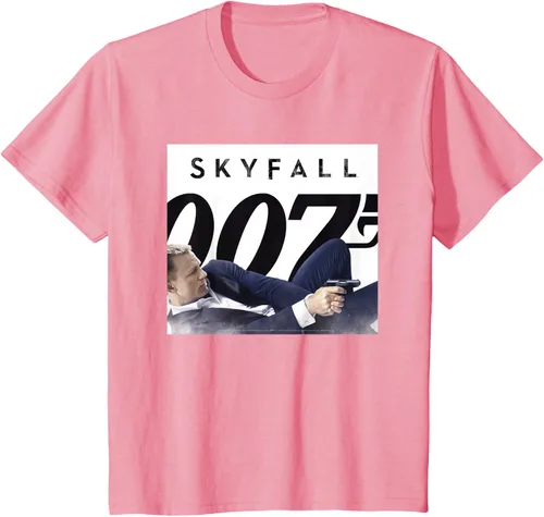 Vista 47 de Official James Bond 007 Camiseta Skyfall, Negro