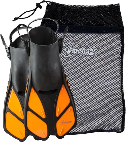 Vista 18 de Aletas de buceo con bolsa, de Seavenger