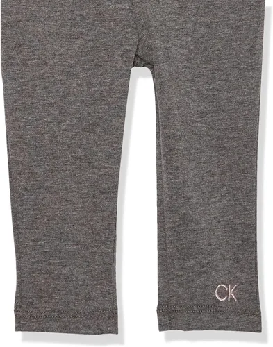 Vista 2 de Calvin Klein Conjunto de leggings de 2 piezas para bebé niña