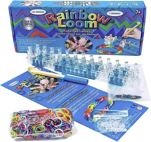 Vista 5 de Rainbow Loom Combo con dijes Loomi-Pals y el original R0001