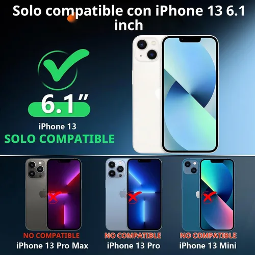 Vista 2 de Red2Fire 2024 Nuevo para iPhone 13 Funda impermeable, [protector de pantalla incorporado y protector de cámara] [cuerpo completo a prueba de golpes]