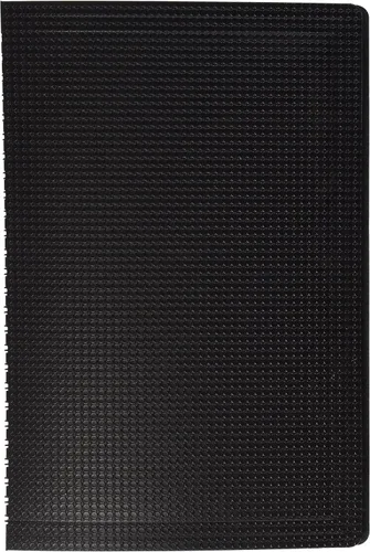 Vista 5 de Blueline Duraflex Poly Notebook, negro, 11 x 8.5 pulgadas, 160 páginas (B41.81)