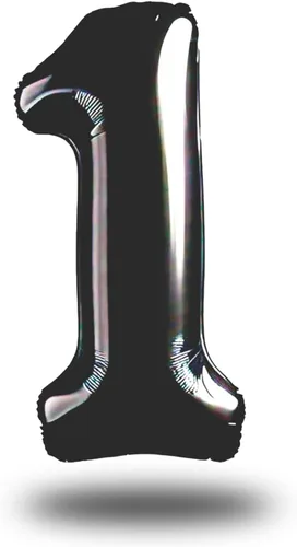 Vista 17 de 0 globos negros de 40 pulgadas – Fácil de inflar y desinflar reutilizable, globos de aluminio de Mylar número 0 de alta calidad para cumpleaños