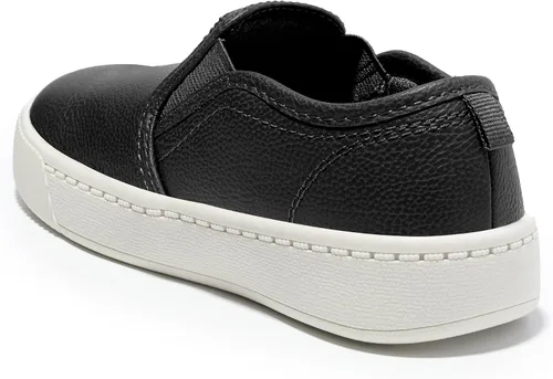 Vista 5 de HOMEHOT Zapatos deportivos de vestir casuales de piel sintética para niños (niños pequeños, niños grandes, niños pequeños)