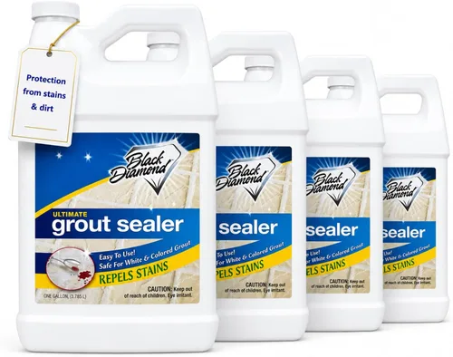 Vista 10 de SELLADOR DE LECHADA ULTIMO – Protección profesional para azulejos, piedra y lechada para duchas, pisos y salpicaderos Fácil de limpiar, repelente