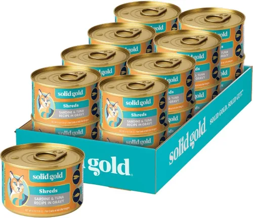 Vista 46 de Solid Gold Comida Húmeda Paté Sabor Festín - Paquete de Muestra de 3 Unidades - Comida enlatada para gatos hecha con pollo real - Sin granos