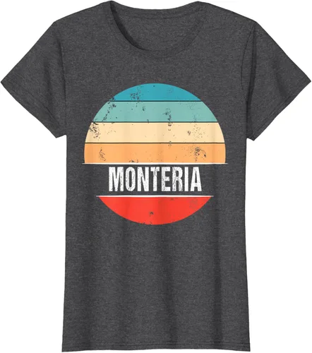 Vista 4 de Camiseta Montería Colombia City Trip, Negro