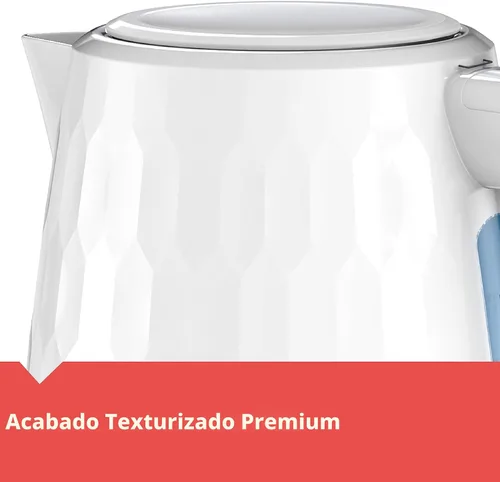 Vista 4 de BLACK+DECKER - Tetera eléctrica inalámbrica de 1,7 L, color blanco