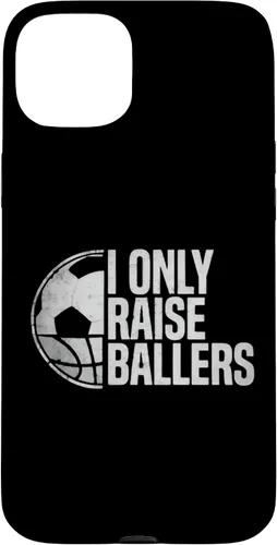 Vista 9 de I Only Raise Ballers Funny Soccer Basketball Parent Case for iPhone 17