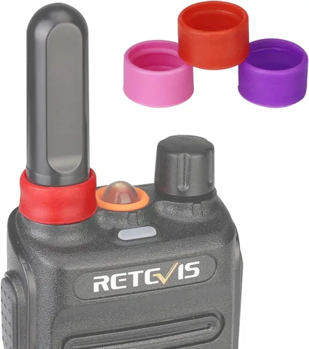 Vista 4 de Retevis RT21H - Walkie Talkies para adultos con altavoz y micrófono de goma (4 unidades)