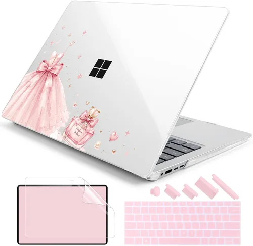 Vista 37 de Batianda Funda para portátil Microsoft Surface de 15 pulgadas para negocios 8ª edición 2026 y Surface Laptop 7 2024, carcasa protectora delgada