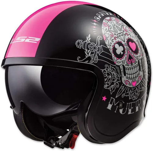 Vista 10 de Casco de moto de cara abierta Spitfire de LS2