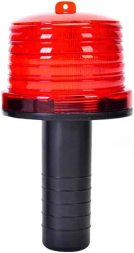 Vista 8 de Aolyty Luz solar de advertencia, lámpara LED de advertencia impermeable, luz de seguridad solar súper brillante con interruptor para construcción