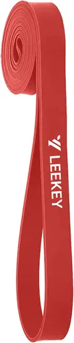 Vista 4 de LEEKEY Single Pull Up Assist Band, Resistance Band Powerlifting Band for Body Stretching, Resistance Training