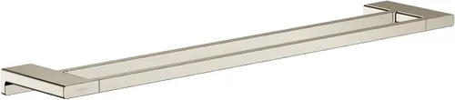 Vista 10 de hansgrohe AddStoris 41743340 - Toallero de baño doble en cromo negro cepillado, accesorios de 1 pulgada