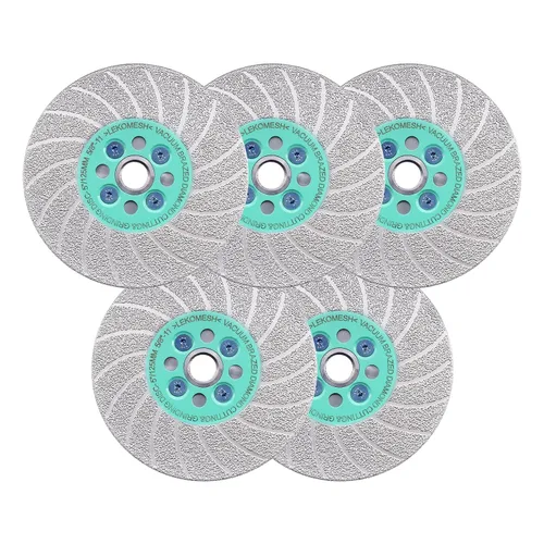 Vista 13 de Muela de Corte de Diamante - Muela de Molienda de Diamante 4"/100mm, Muela de Molienda de Granito para Dar Forma a Gres Porcelánico, Azulejos