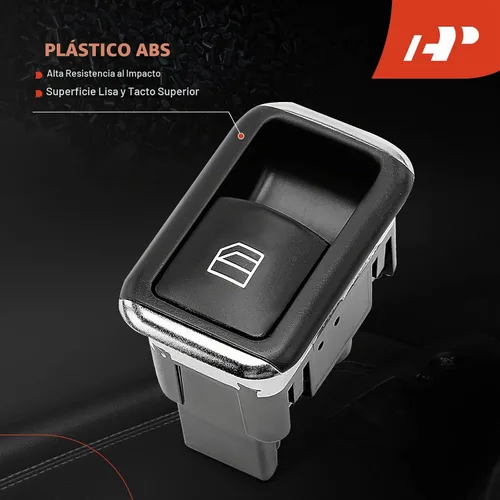 Vista 5 de A-Premium Interruptor de elevalunas eléctrico delantero derecho o trasero