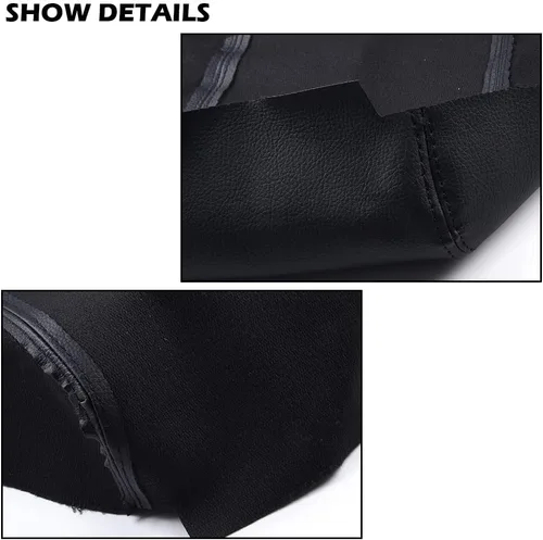 Vista 7 de CROSSDESIGN Cargador de cuero sintético para reposabrazos de consola central compatible con Dodge Charger 2008-2010