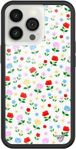 Vista 15 de Fundas Wildflower - Compatibles con Apple iPhone 13 Pro Protector de goma negro, certificado de prueba de caída de 4 pies, propiedad de mujeres