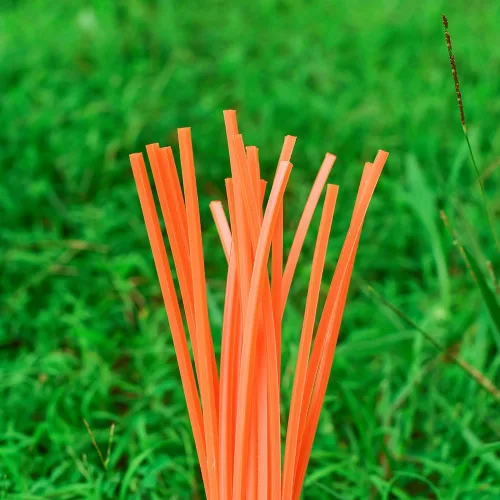 Vista 3 de . Reemplazo de líneas cuadradas de recortadora de 120 pulgadas para recortadoras naranja, 1 libra