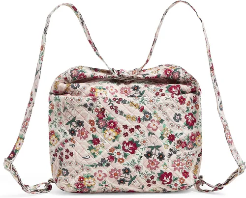 Vista 3 de Vera Bradley Mochila convertible de algodón