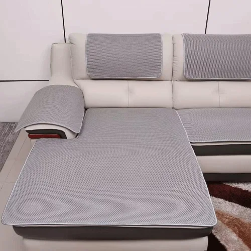 Vista 12 de Fundas para sofá de 1, 2, 3, 4 plazas, protectores de sofá contra mascotas y gatos, sofá esquinero en forma de L, manta protectora para sala