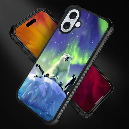 Vista 479 de Funda compatible con iPhone 15, diseño de elefantes africanos, diseño increíble a prueba de golpes, antiarañazos, carcasa trasera de policarbonato