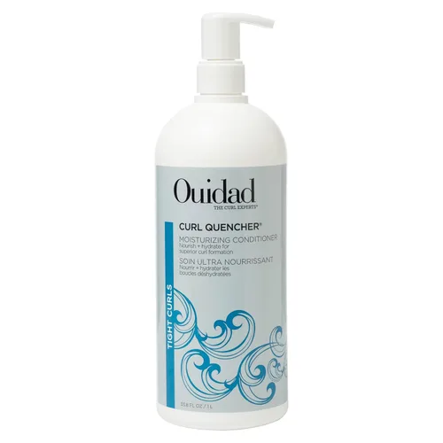 Vista 10 de Ouidad Curl Quencher Acondicionador Hidratante, Acondicionador Capilar Definidor de Rizos para Rizos Suaves, Nutridos e Hidratados, Ayuda a Reparar