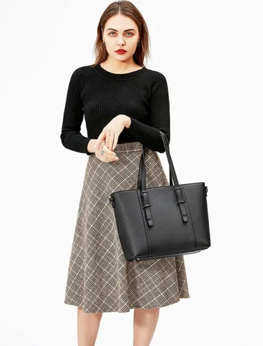 Vista 2 de Bolsos y bolsos de mano para mujer, bolso de hombro con asa superior, bolso de dama