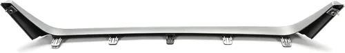 Vista 3 de HECASA Moldura de rejilla delantera compatible con Toyota Venza 2013-2016 de repuesto de moldura de parachoques pintada plateada para TO1044113