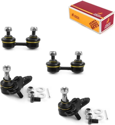 Vista 89 de Metrix Premium Chassis Parts - Juego de 4 piezas de articulación de rótula superior y barra estabilizadora delantera para Ford Ranger RWD 1998-2011